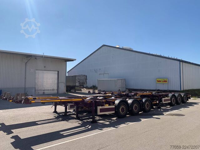 Swap body semitrailer DENNISON Extendable 1x20'/2x20' /1x40'  (( 6X ))