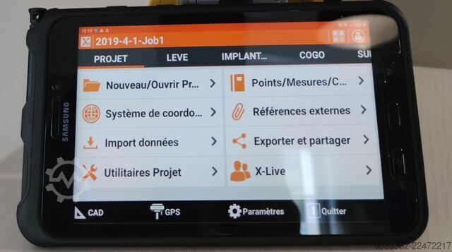 Measuring system GEOMAX ZOOM 90 5"