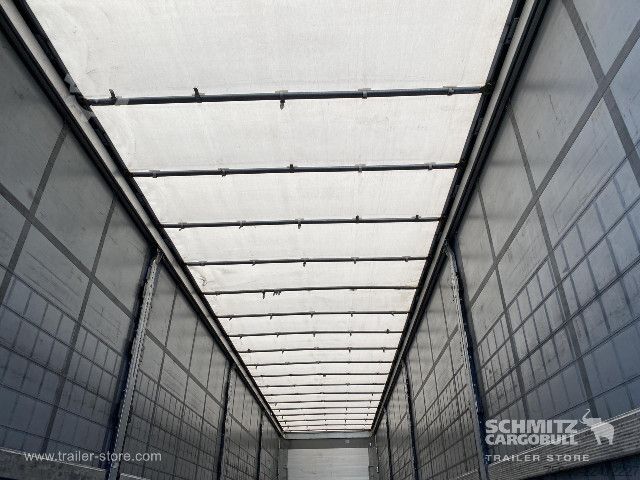 Open semitrailer with tarp Schmitz Cargobull Semitrailer Curtainsider Coil