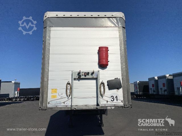 Open semitrailer with tarp Schmitz Cargobull Semitrailer Curtainsider Coil