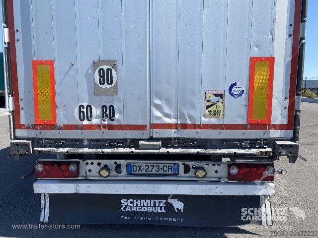 Auflieger mit Pritsche & Plane Schmitz Cargobull Semitrailer Curtainsider Mega