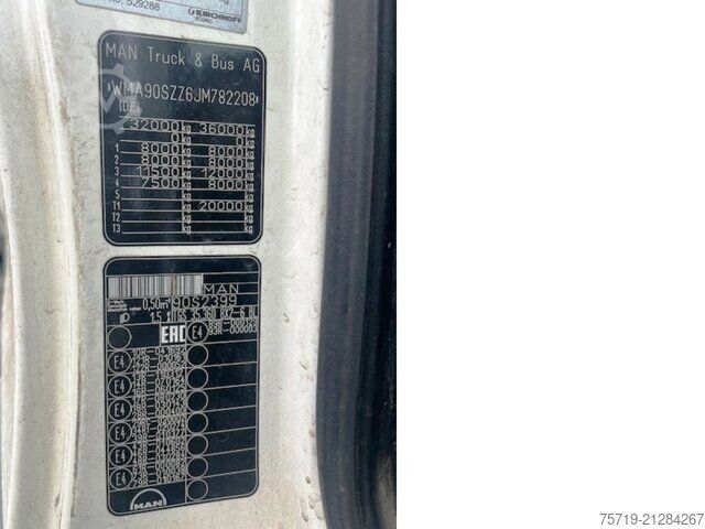 Müllwagen MAN 32.360 8x2 TGS Faun Rotopress