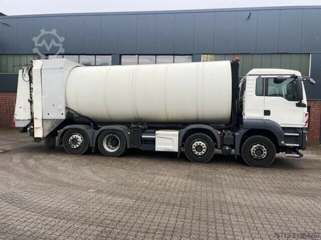 Müllwagen MAN 32.360 8x2 TGS Faun Rotopress