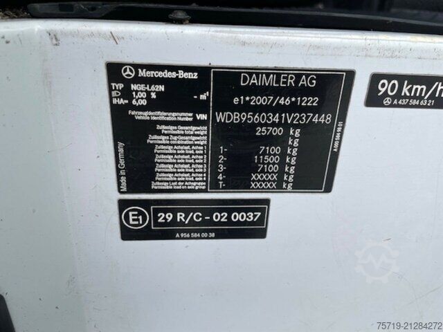 Garbage truck Mercedes-Benz 2630 6x2 Econic Zöller Magnum XXL 22