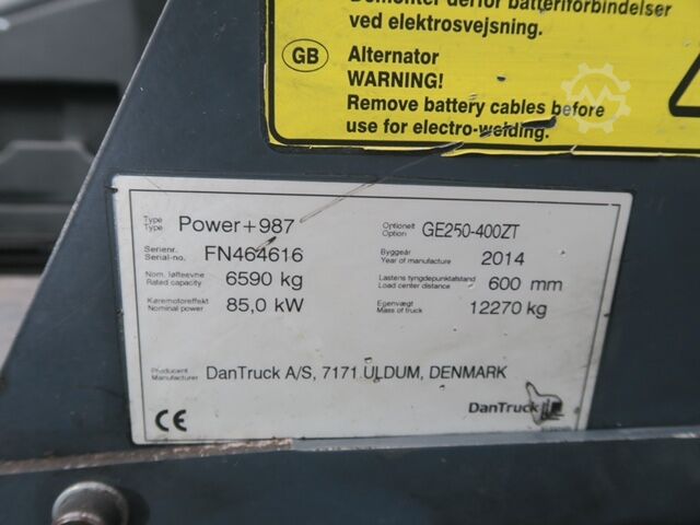 LP gas Jungheinrich/Dantruck DFG670 (DANTRUCK Power+ 987)