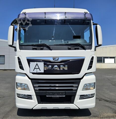Roll-off tipper truck MAN TGX 26.460 BL 6x2 Nachlauflenkachse