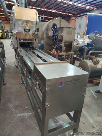 Stainless steel onion cutting machine  