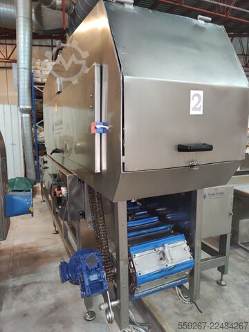 Stainless steel onion cutting machine  
