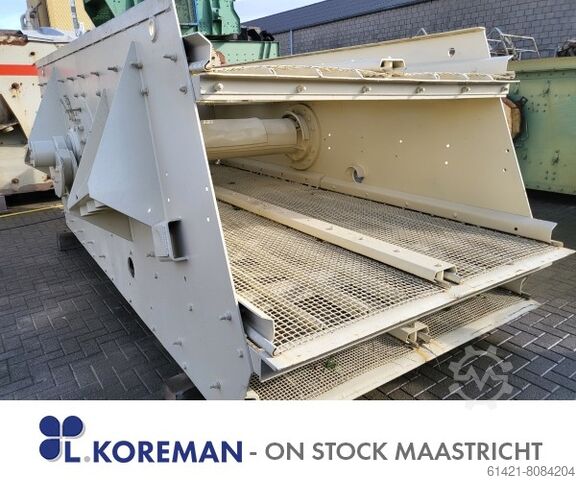 Siebmaschine Nordberg Bergeaud 21/50-3