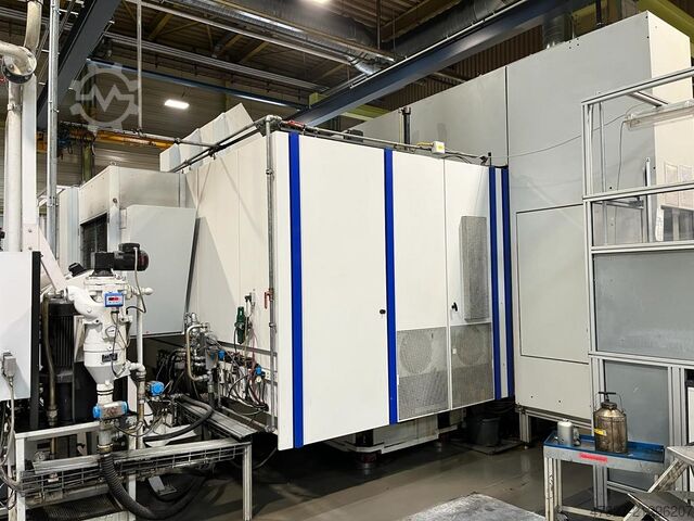 Horizontales Fräs- und Bohrzentrum SW Schwäbische Werkzeugmaschinen GmbH BA 600 2-CNC, 2-spindlig