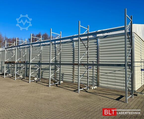 Palettenregal 19,6 lfm Palettenregale für Außenbereich H: 4,5m , 3000 kg Fachlast , FVZ