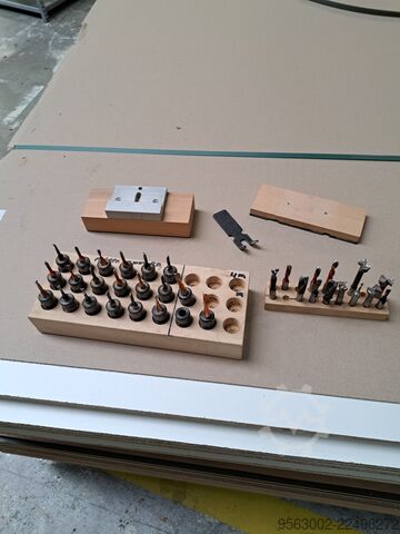 Gang drilling machine Grass Flexi press Flexi press