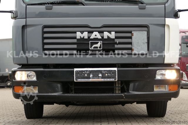 Curtain sider van MAN TGL 8.210 Pritsche Plane Bordwände Kamera LBW
