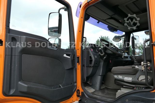 Truck mounted crane MAN TGM 13.240 Zweiseitenkipper Kran 4x4 Kamera