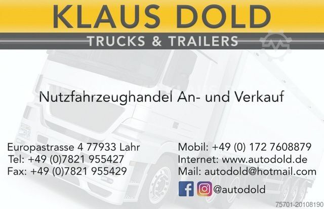 Truck mounted crane MAN TGM 13.240 Zweiseitenkipper Kran 4x4 Kamera