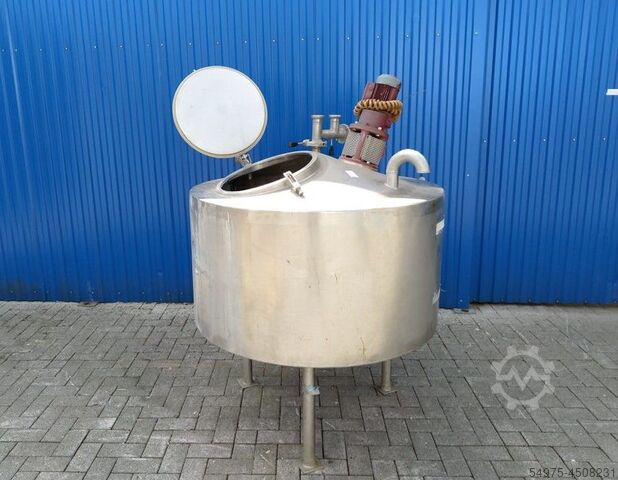 Heatable / coolable stainless steel container 10501