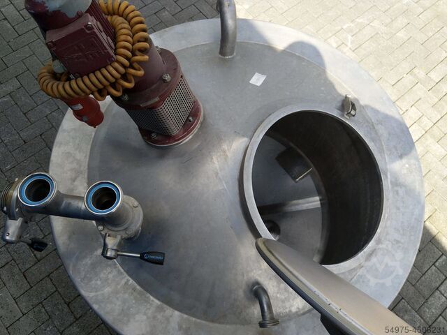 Heatable / coolable stainless steel container 10501