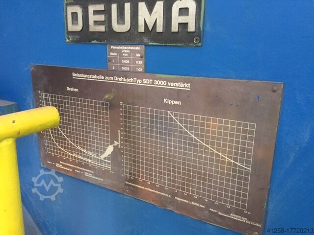 Welding table DEUMA SDT 3000