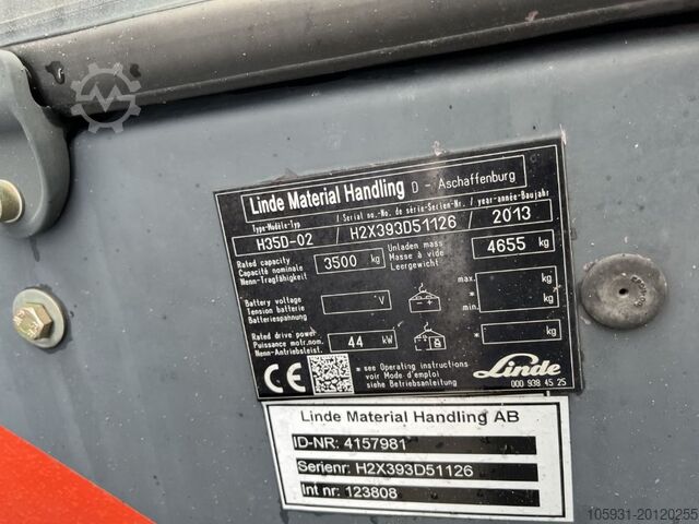 Diesel Forklift Linde H35D-01