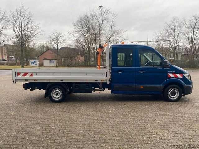 Pick-up van MAN TGE 3.180 Pristche mit Kran *Doppelkabine*Ahk*