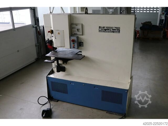 Lochstanzmaschine MUBEA HP 1000 / 760