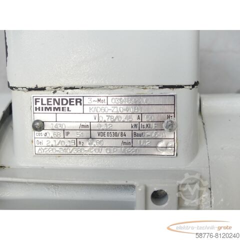 Control unit  Flender Himmel KAD60-Z10-M1B4 Getriebemotor SN