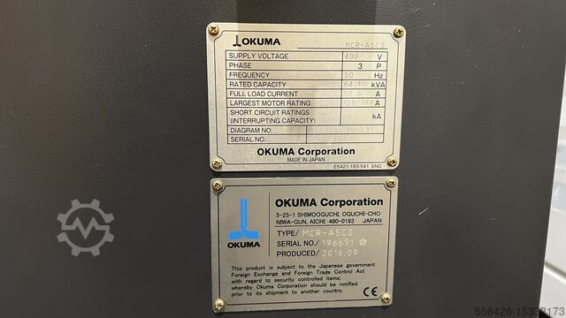 Doppelspalte Okuma MCR-A5CII