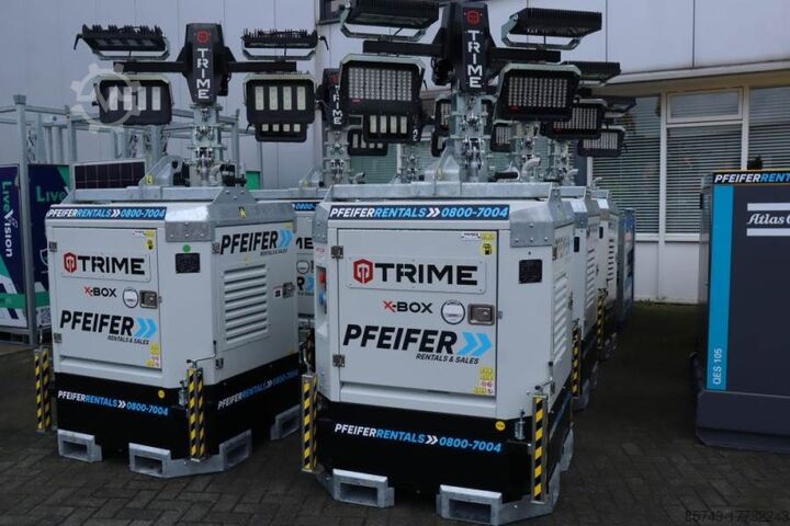 Light tower Trime X-BOX 4x320W Valid inspection, *Guarantee! Hydr. V