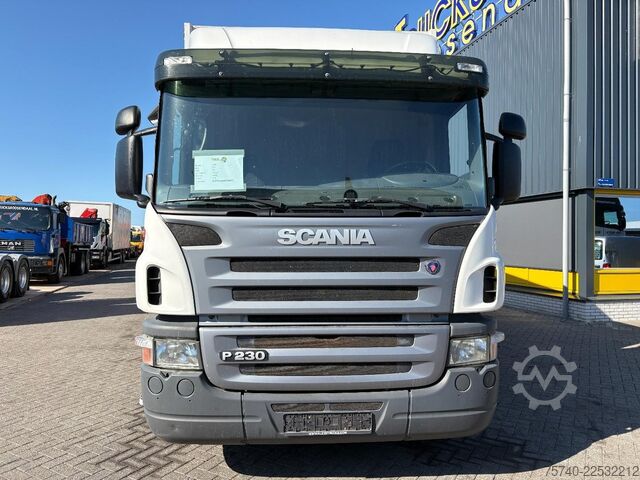 Curtain sided Scania P230 + 3 PEDALS  + 19t + LOADLIFT 1500 KG
