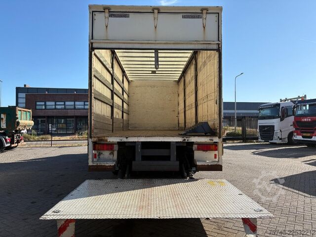 Curtain sided Scania P230 + 3 PEDALS  + 19t + LOADLIFT 1500 KG