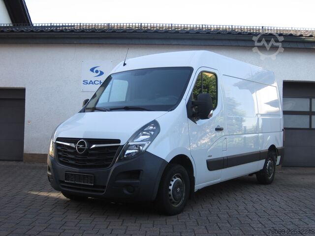 Box wagon high + long Opel Movano 2,3 D L2H2 Schwingsitz 270° Türen