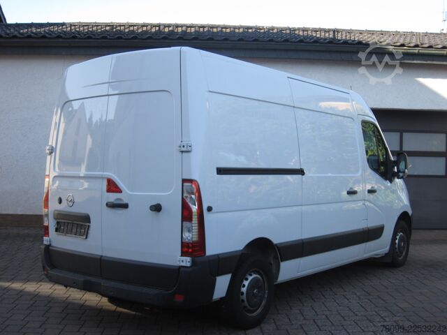Box wagon high + long Opel Movano 2,3 D L2H2 Schwingsitz 270° Türen