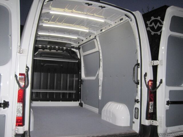 Box wagon high + long Opel Movano 2,3 D L2H2 Schwingsitz 270° Türen