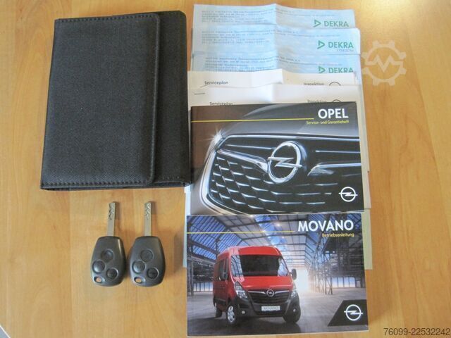 Box wagon high + long Opel Movano 2,3 D L2H2 Schwingsitz 270° Türen