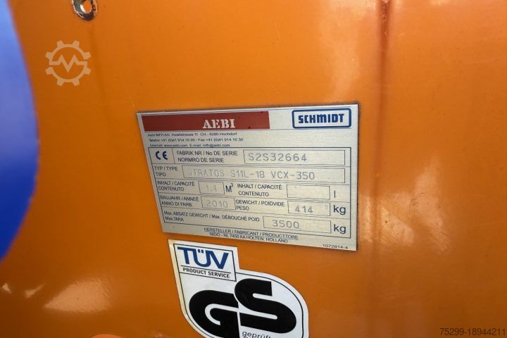 Special purpose truck  Meili  VMH45 Kipper / Schneepflug