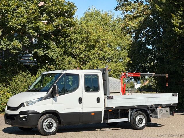 Pritschenwagen ISUZU Daily 35S12 Doppelkabine Pritsche Ahk+Kran 3,5t