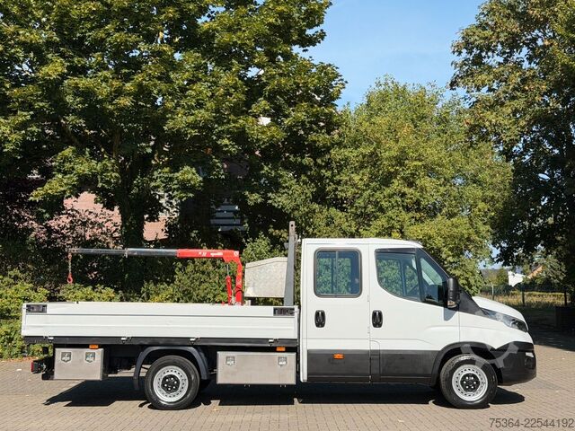 Pritschenwagen ISUZU Daily 35S12 Doppelkabine Pritsche Ahk+Kran 3,5t