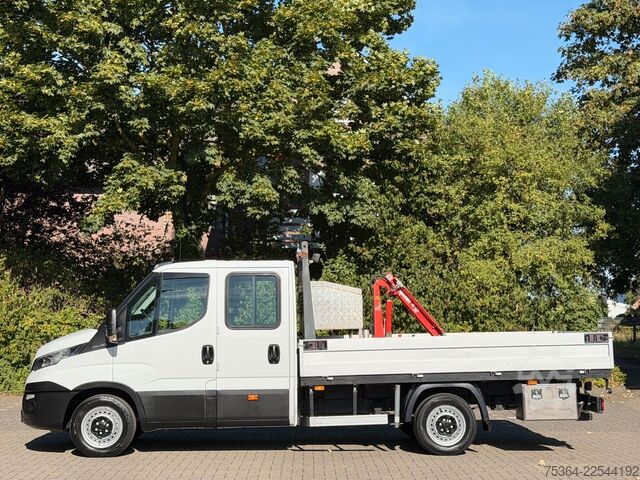 Pritschenwagen ISUZU Daily 35S12 Doppelkabine Pritsche Ahk+Kran 3,5t