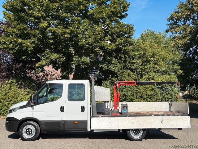 Pritschenwagen ISUZU Daily 35S12 Doppelkabine Pritsche Ahk+Kran 3,5t