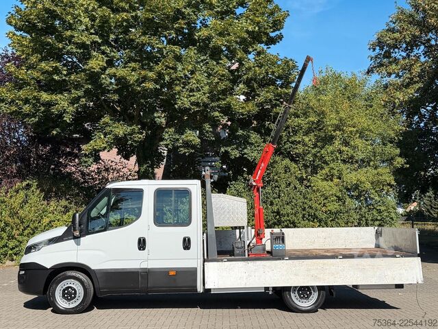 Pritschenwagen ISUZU Daily 35S12 Doppelkabine Pritsche Ahk+Kran 3,5t