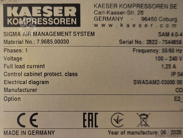 Pneumatic control Kaeser SIGMA AIR MANAGER 4.0-4