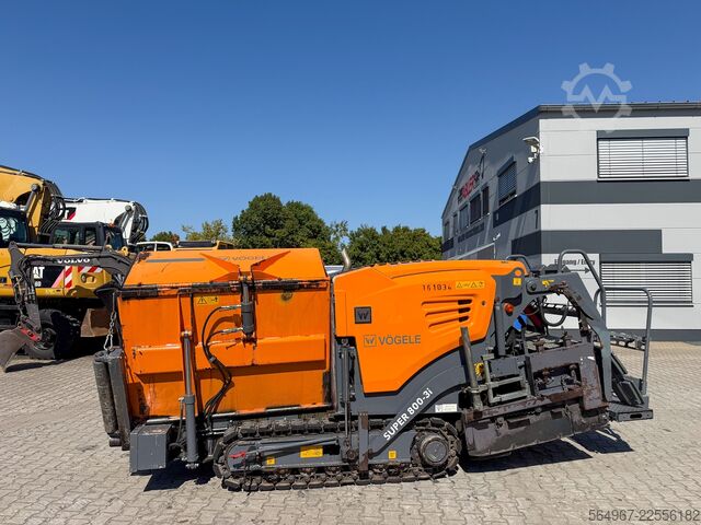 Tracked paver Vögele Super 800-3i
