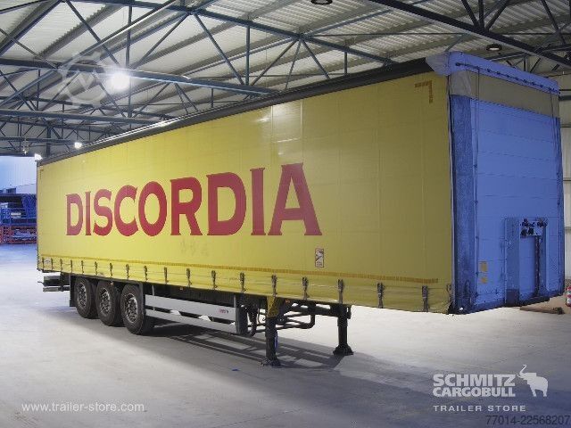 Auflieger mit Pritsche & Plane Schmitz Cargobull Curtainsider Standard