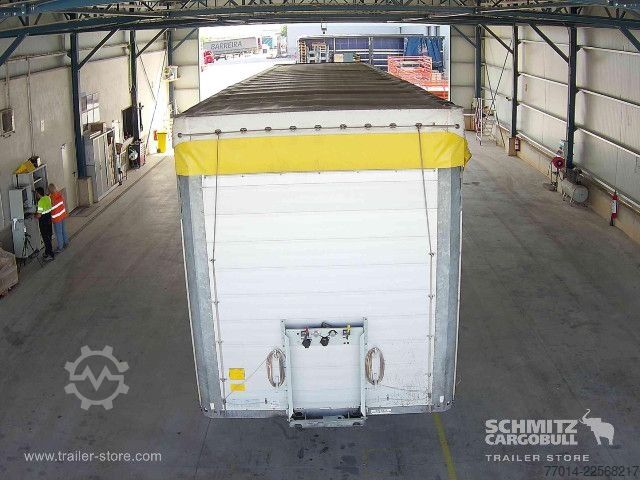 Auflieger mit Pritsche & Plane Schmitz Cargobull Curtainsider Standard