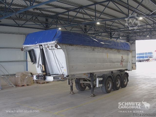 Kipper Auflieger  Tipper Alu-square sided body 26m³
