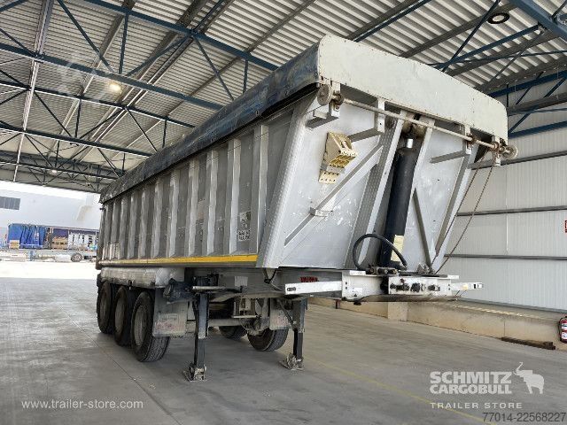 Kipper Auflieger  Tipper Alu-square sided body 22m³