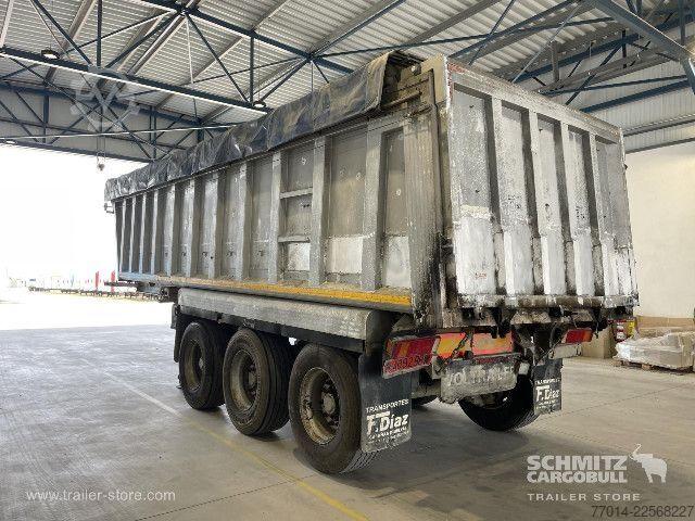 Kipper Auflieger  Tipper Alu-square sided body 22m³