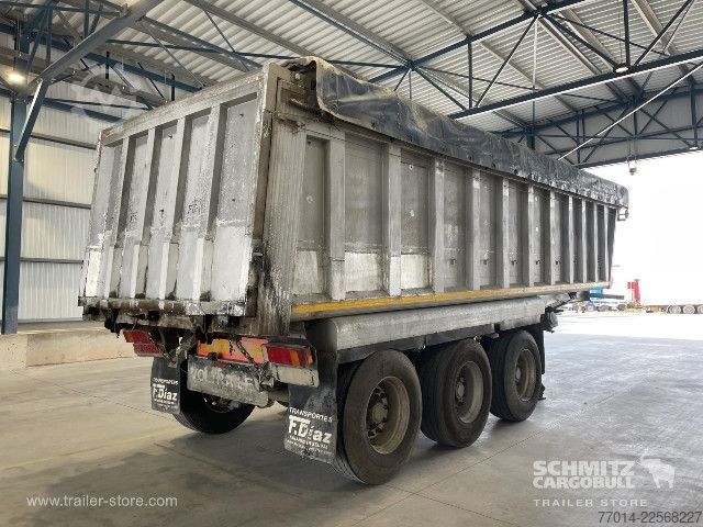 Kipper Auflieger  Tipper Alu-square sided body 22m³