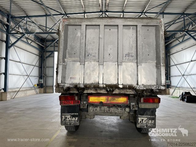 Kipper Auflieger  Tipper Alu-square sided body 22m³