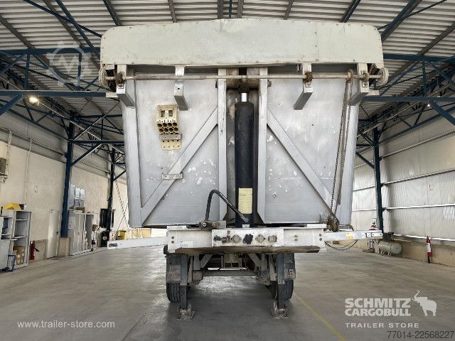 Kipper Auflieger  Tipper Alu-square sided body 22m³